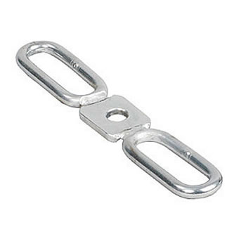 Patura Einhngelasche 2-fach fr T-Pfosten, 3 Stck