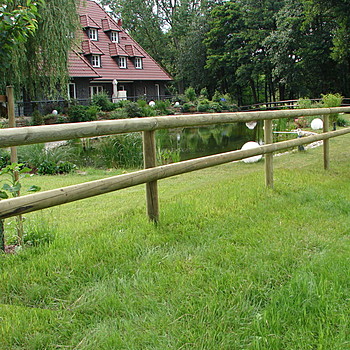 Holzzaun für Pferde Koppelzaun bestellen