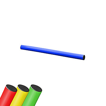 Hindernisstange 1-farbig Kunststoff 1,50 m
