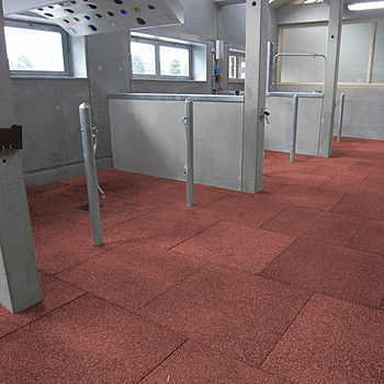 Waschplatzmatte aus Gummigranulat