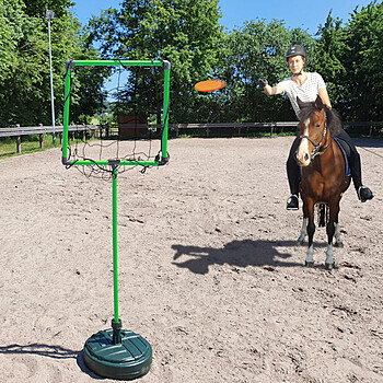 Set Frisbee Zielwerfen mit Tor