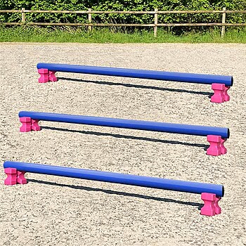 Trabstangen-Set mit Minijumps Big