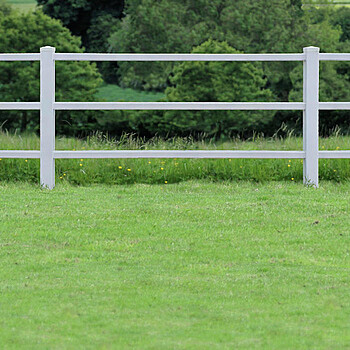 Kunststoffzaun 3 Riegel - Vermont