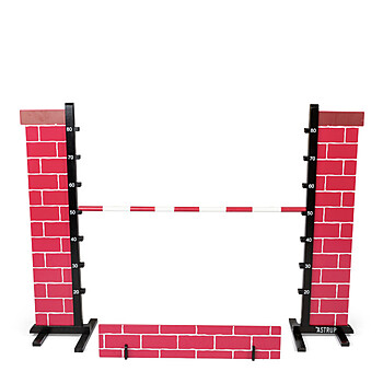 Hobby Horse Hindernis - Mauer