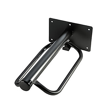 Sattelhalter mit Flügelauflage für die Wandmontage