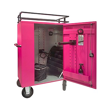 Turnierschrank Compact Pink matt